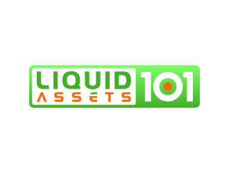 Liquid Assets 101 logo design by zonpipo1