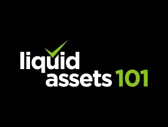 Liquid Assets 101 logo design by maserik