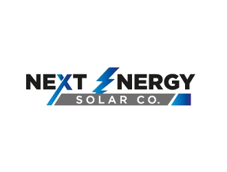 Next Energy Solar logo design by Aslam