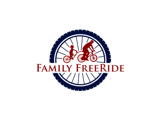 Family FreeRide logo design by hopee