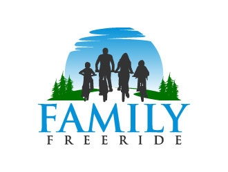 Family FreeRide logo design by daywalker