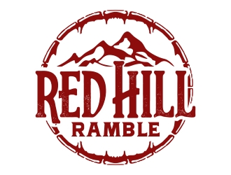 Red Hill Ramble logo design by cikiyunn