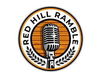 Red Hill Ramble logo design by DreamLogoDesign