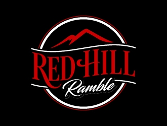 Red Hill Ramble logo design by jaize