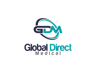 Global Direct Medical logo design by oke2angconcept