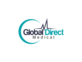 Global Direct Medical logo design by oke2angconcept