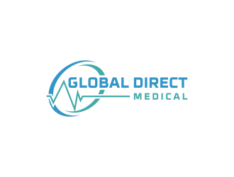 Global Direct Medical logo design by diki