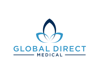 Global Direct Medical logo design by scolessi