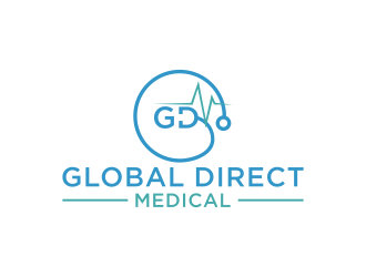 Global Direct Medical logo design by checx