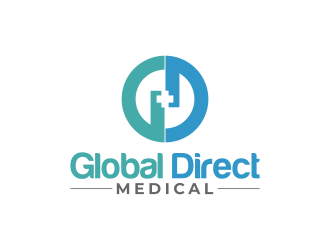 Global Direct Medical logo design by DeyXyner