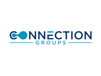 Connection Groups logo design by puthreeone