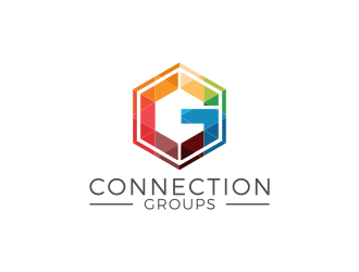 Connection Groups logo design by BlessedArt