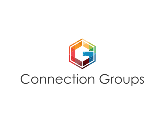 Connection Groups logo design by BlessedArt