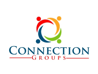 Connection Groups logo design by AamirKhan