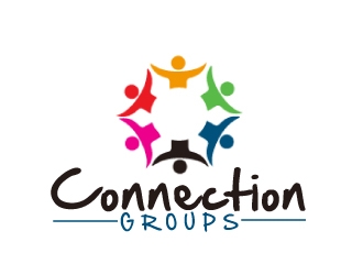 Connection Groups logo design by AamirKhan