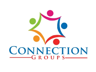 Connection Groups logo design by AamirKhan