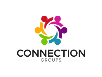 Connection Groups logo design by lexipej