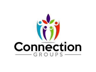 Connection Groups logo design by AamirKhan