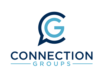 Connection Groups logo design by puthreeone