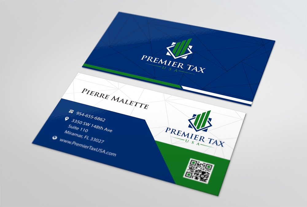 Premier Tax USA logo design by Ibrahim