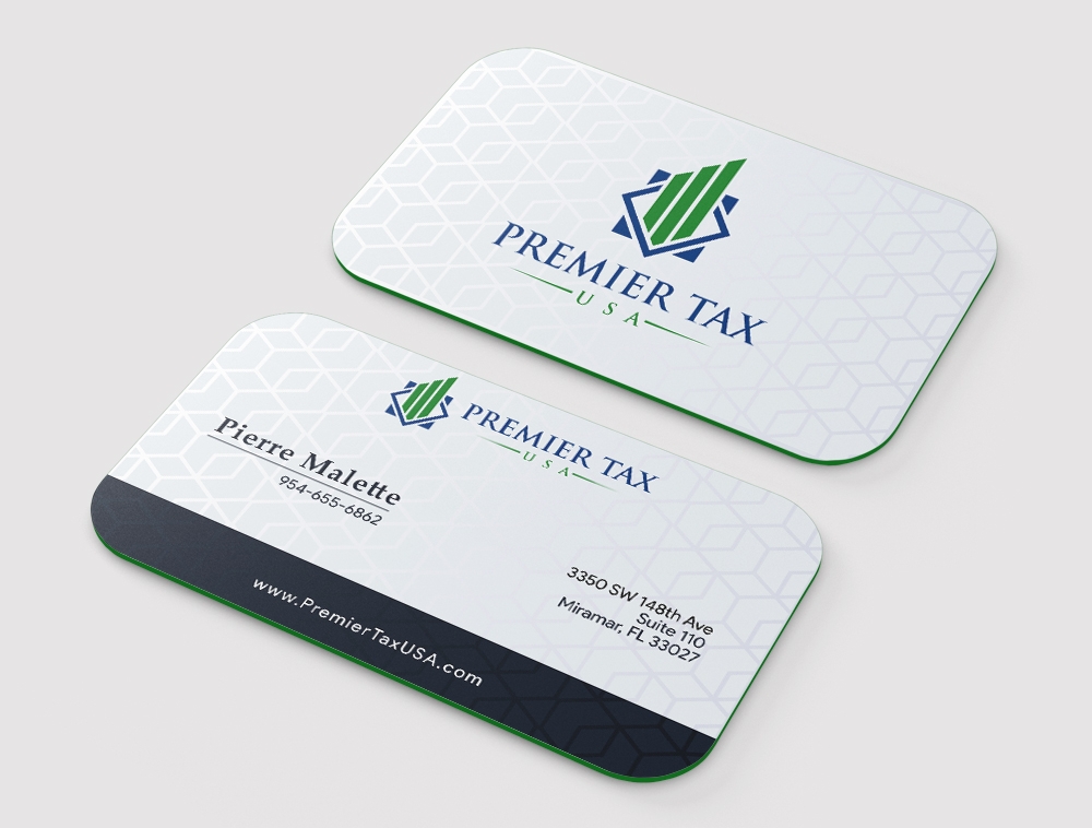 Premier Tax USA logo design by Niqnish