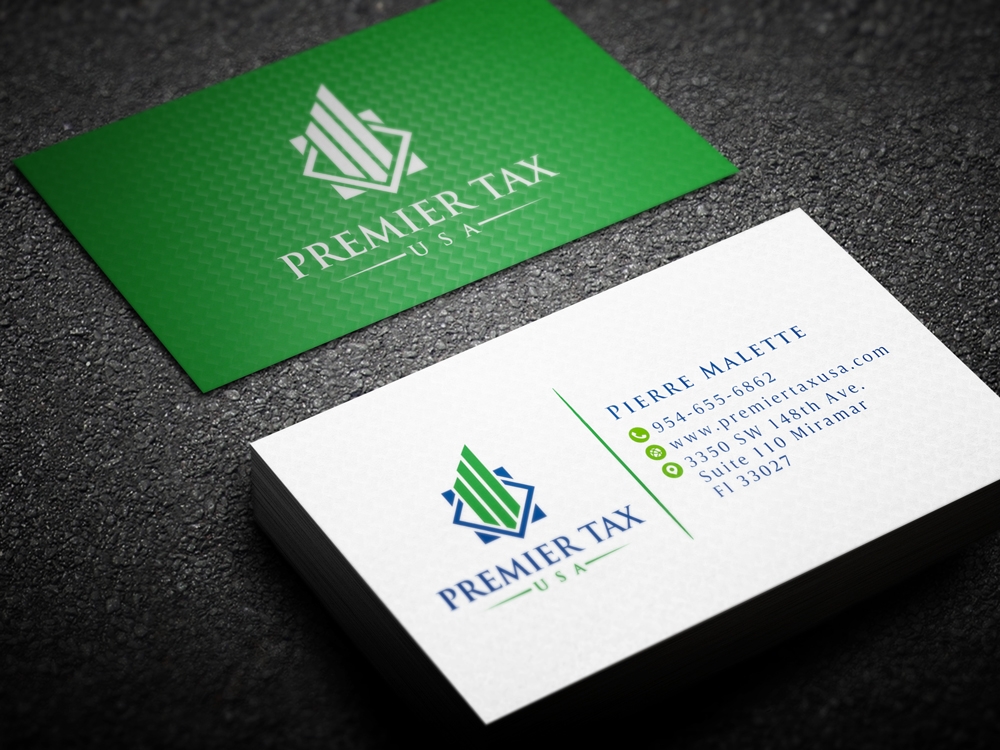 Premier Tax USA logo design by KHAI