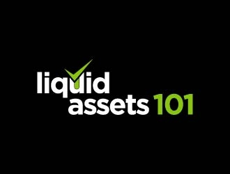 Liquid Assets 101 logo design by maserik