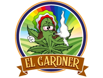 El Gardner logo design by Suvendu