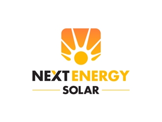 Next Energy Solar logo design by Abril