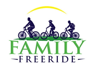 Family FreeRide logo design by gogo