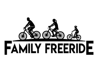 Family FreeRide logo design by gogo