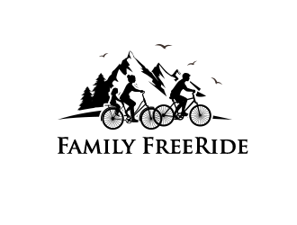 Family FreeRide logo design by ProfessionalRoy