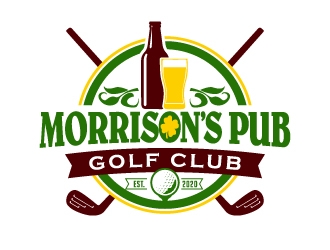 Morrisons Pub Golf Club logo design by jaize