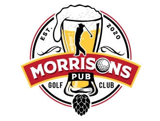 Morrisons Pub Golf Club logo design by REDCROW