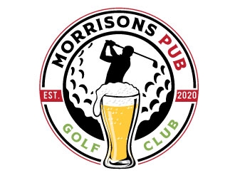 Morrisons Pub Golf Club logo design by REDCROW