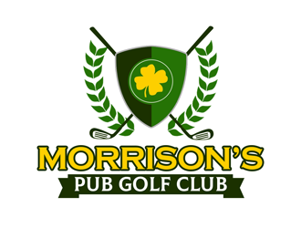 Morrisons Pub Golf Club logo design by kunejo