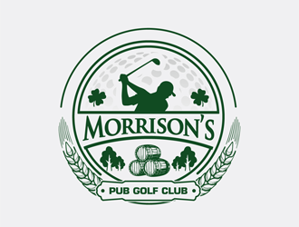 Morrisons Pub Golf Club logo design by enzidesign