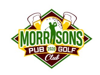 Morrisons Pub Golf Club logo design by veron