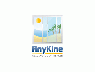 AnyKine Sliding Door Repair  logo design by Drebielto