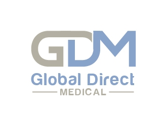 Global Direct Medical logo design by pambudi