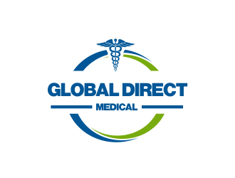 Global Direct Medical logo design by Greenlight