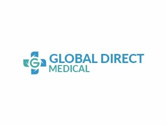 Global Direct Medical logo design by Ulid