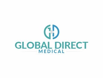 Global Direct Medical logo design by Ulid