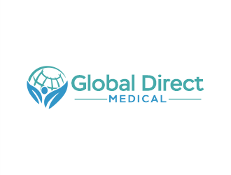 Global Direct Medical logo design by Gwerth