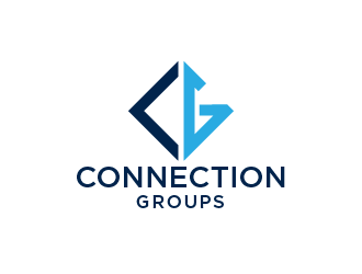 Connection Groups logo design by tukangngaret