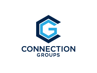 Connection Groups logo design by tukangngaret