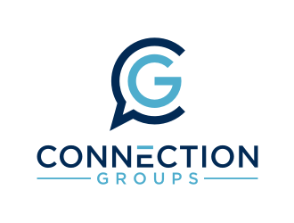 Connection Groups logo design by puthreeone