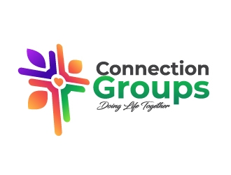 Connection Groups logo design by kgcreative