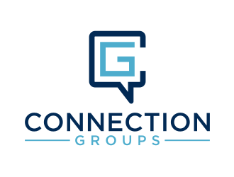 Connection Groups logo design by puthreeone