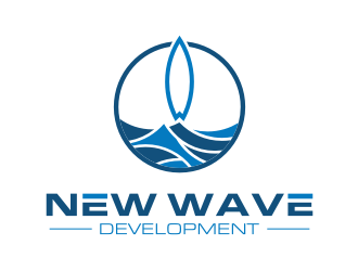 New Wave Development  logo design by icha_icha